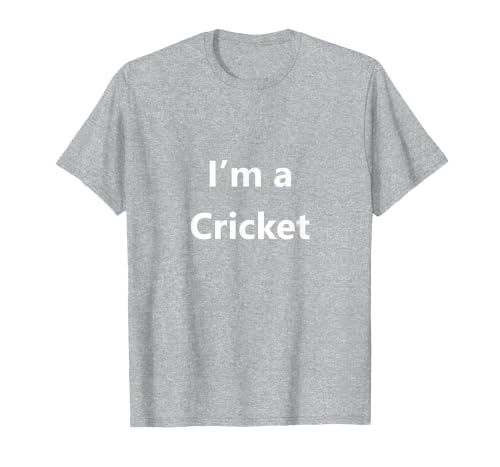 MNBHYB Idea Funny Halloween Cricket Bug Insect Easy Costume Last Minute T-Shirt - size chart
