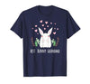 Cute Bunny Grandma Rabbit Grandmother T-Shirt — design detail