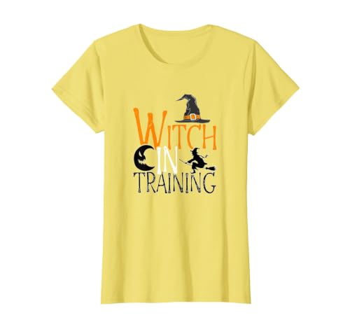 Witch In Training - Halloween Spooky Magic Gift Witch in Training - Magic Lover Halloween Season Witch T-Shirt - size chart
