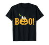 Peanuts Halloween Boo Pumpkin T-Shirt - size chart