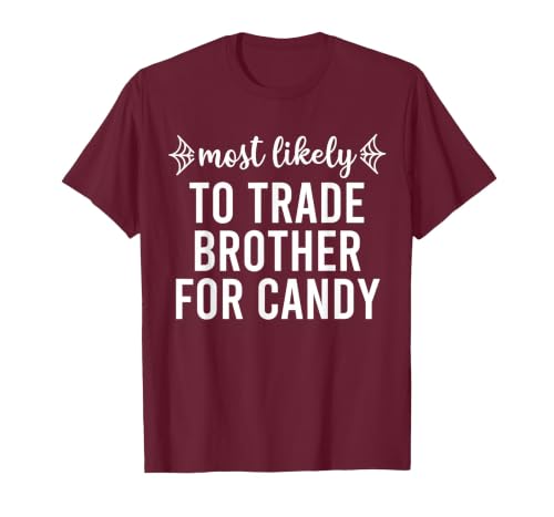 Costume Crew Most Likely To Halloween Shirts Group Most Likely to Halloween Matching Family Pajamas Funny Group T-Shirt -