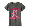 Save A Horse Ride A Cowboy Western Country Life Cowgirl T-Shirt - size chart