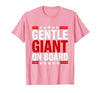 Mademark Gentle Giant On Board Elephant Design T-Shirt - Men - size chart