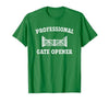 cow apparel Professional gate Opener, Cow Gate Opener T-Shirt - size chart