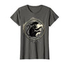 Mademark Pirate Monkey with Stolen Pocket Watch Design T-Shirt - Women - size chart