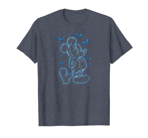 Disney - Mickey Lightning Halloween T-Shirt - size chart