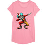 Creepy Halloween Dabbing Dab Dance Dabbing Creepy Clown Scary Halloween Dab Dance T-Shirt - size chart