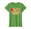 Halloween spooky fall autumn shirts Fall is My Favorite Color Season Leaves Halloween Fun T-Shirt - size chart