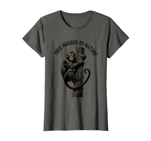 Mademark Tree Hugger By Nature Monkey Design T-Shirt - Women - size chart