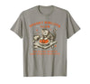spooky biscuits club shirt Spooky Biscuits Club we Raise Spirits and Knead Biscuits T-Shirt - size chart