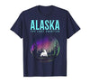 We Love Alaska - Apparel & Gifts Alaska Last Frontier Polar Bear Vintage Pride Souvenir T-Shirt - size chart