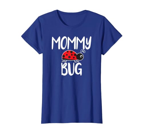 Funny Cute Ladybug Ideas For Mommy Mommy Bug Cute Ladybug Mom T-Shirt - size chart
