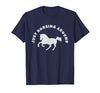 Horse Lovers Tees and Apparel Just Horsing Around Horse Lovers T-Shirt - Men - size chart