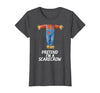 Humor Scarecrow Halloween Tees Pretend I'm A Scarecrow Halloween Costume T-Shirt - size chart