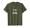 EPQCJ3o Designz Funny Kelp Halloween Costume Seaweed Pretend Minute Idea T-Shirt - size chart