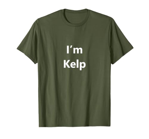EPQCJ3o Designz Funny Kelp Halloween Costume Seaweed Pretend Minute Idea T-Shirt - size chart