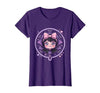 Mademark Women's Cute Vampire Girl Halloween Graphic Design T-Shirt - size chart
