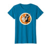 The Persnickety Owl Vintage Halloween Ephemera The Black Cat Magazine Halloween Cat Rabbit and Banjo T-Shirt - size chart