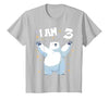 3 years old 3rd birthday Polar Bear Kids 3 Years Old 3 Birthday Polar Bears Boy Girl Polar Bear T-Shirt - size chart