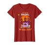 Humor Halloween Costume 2020 My Broom Broke So Now I Quilt - Quilting Halloween T-Shirt - size chart