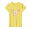 Butterfly Prayer Graphic Jesus Christian Cross Butterfly Prayer Jesus Christian Cross Floral Pattern T-Shirt - size chart