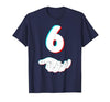 Cool Six Seven Meme Design Couple Matching Him Her Funny 67 Six Seven Meme Couple Matching Halloween Costume T-Shirt - size