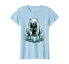 Mademark Polar Bear Lone Ice Floe Arctic Drift Illustration T-Shirt - size chart