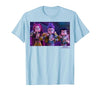 Kpop Demon Hunters Mira Rumi & Zoey Eating Ramyeon T-Shirt - size chart