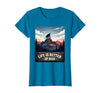 Mademark Life Is Better Up High Monkey Design T-Shirt - Women - size chart