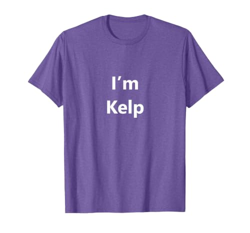 EPQCJ3o Designz Funny Kelp Halloween Costume Seaweed Pretend Minute Idea T-Shirt - size chart