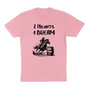 TeesAndTankYou 2 Hearts 1 Dream Horse Rider Shirt Unisex - size chart