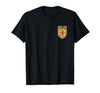 SCOTLAND COAT OF ARMS LION SCOT SCOTTISH Scottish Lion Emblem Scotland Flag Coat of ARMS Independence T-Shirt - size chart