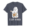 Funny Halloween Vibes Trick Or Treating I Got A Rock Funny Halloween Trick Or Treating Ghost T-Shirt - size chart
