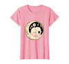 Mademark Mama and Baby Elephant Walking Together T-Shirt - Women - size chart
