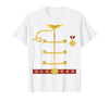 Halloween Costume Tees Prince Charming Shirt Halloween Royalty Costume T-Shirt - size chart