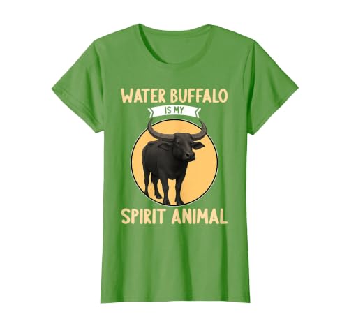 Water Buffalo Lovers Shop Water Buffalo is My Spirit Animal Water Buffalo T-Shirt - size chart