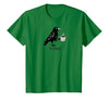 Hello Darkness My Old Friend Crow Coffee Halloween Hello Darkness My Old Friend Crow Coffee Spooky Halloween T-Shirt - size