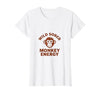 Mademark Wild Sober Monkey Energy Funny Sobriety Design T-Shirt - Women - size chart