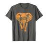 Mademark Herd Mentality Approved Elephant Design T-Shirt - Men - size chart
