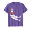 Halloween Shirts Traffic Cone Men Women Kids Traffic Cone Halloween Costume Funny Lazy Men Women Kids T-Shirt - size chart