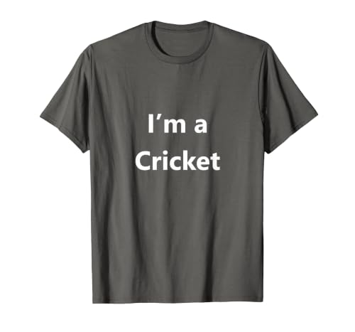 MNBHYB Idea Funny Halloween Cricket Bug Insect Easy Costume Last Minute T-Shirt - size chart