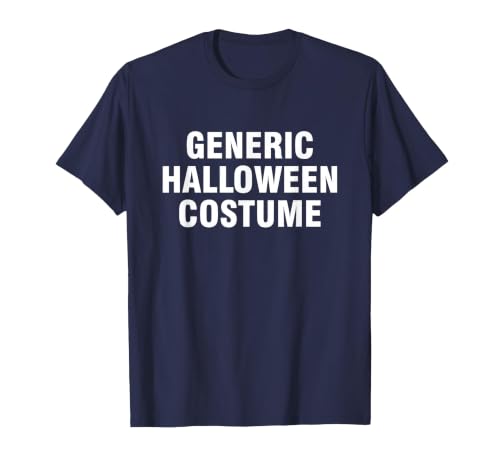 Generic Halloween Costume T-Shirt - size chart