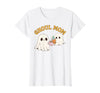 Ghoul Mom Cute Halloween Mother Ghost Mommy Trick Treating T-Shirt - size chart