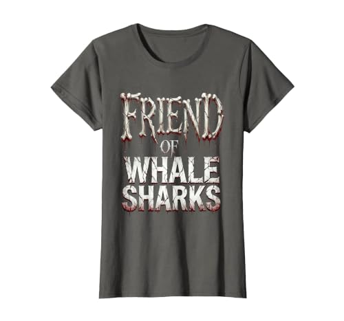 Mademark Friend of Whale Sharks Ocean Life Design T-Shirt - size chart