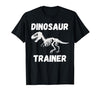 Dinosaur Trainer Costume Halloween Dino Skeleton T-Shirt - size chart