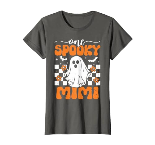 One Spooky Mimi Halloween Family Matching One Spooky Mimi Matching Family Halloween Costumes T-Shirt - size chart