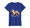 Mademark Paint Horse Painted Soul Equestrian Design T-Shirt - size chart