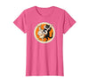 The Persnickety Owl Vintage Halloween Ephemera The Black Cat Magazine Halloween Cat Rabbit and Banjo T-Shirt - size chart