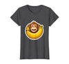 Mademark Monkey Eating Oversized Banana Slice Graphic T-Shirt - Women - size chart