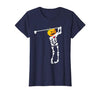 Funny Skeleton Golf Halloween Costume Golf Skeleton Pumpkin Halloween Shirt T-Shirt - size chart